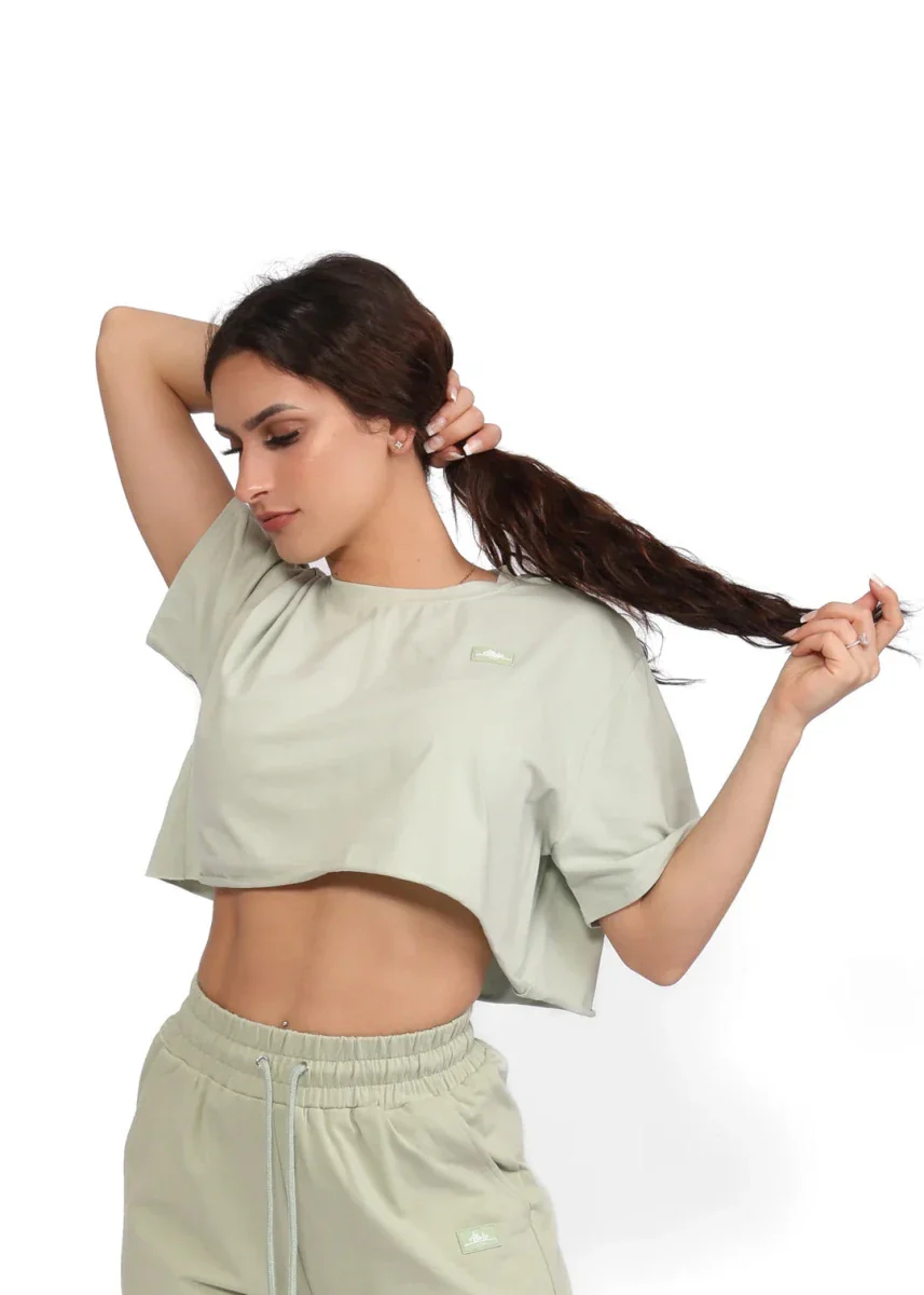 Oversized Cropped Top - Image 11
