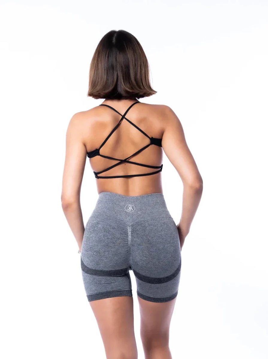 Criss Cross Sports Bra - Image 4