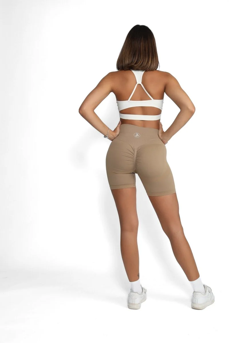 Pure Color Scrunch Shorts - Image 11