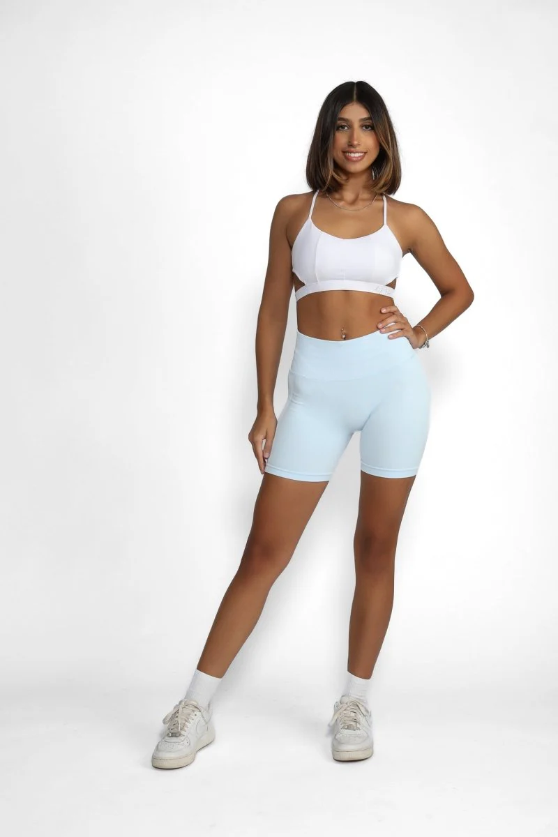 Pure Color Scrunch Shorts - Image 13