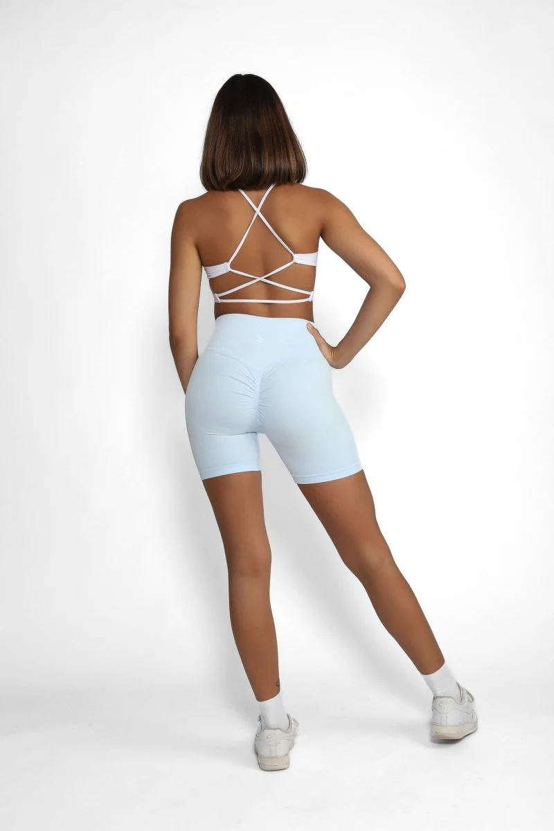 Pure Color Scrunch Shorts - Image 14