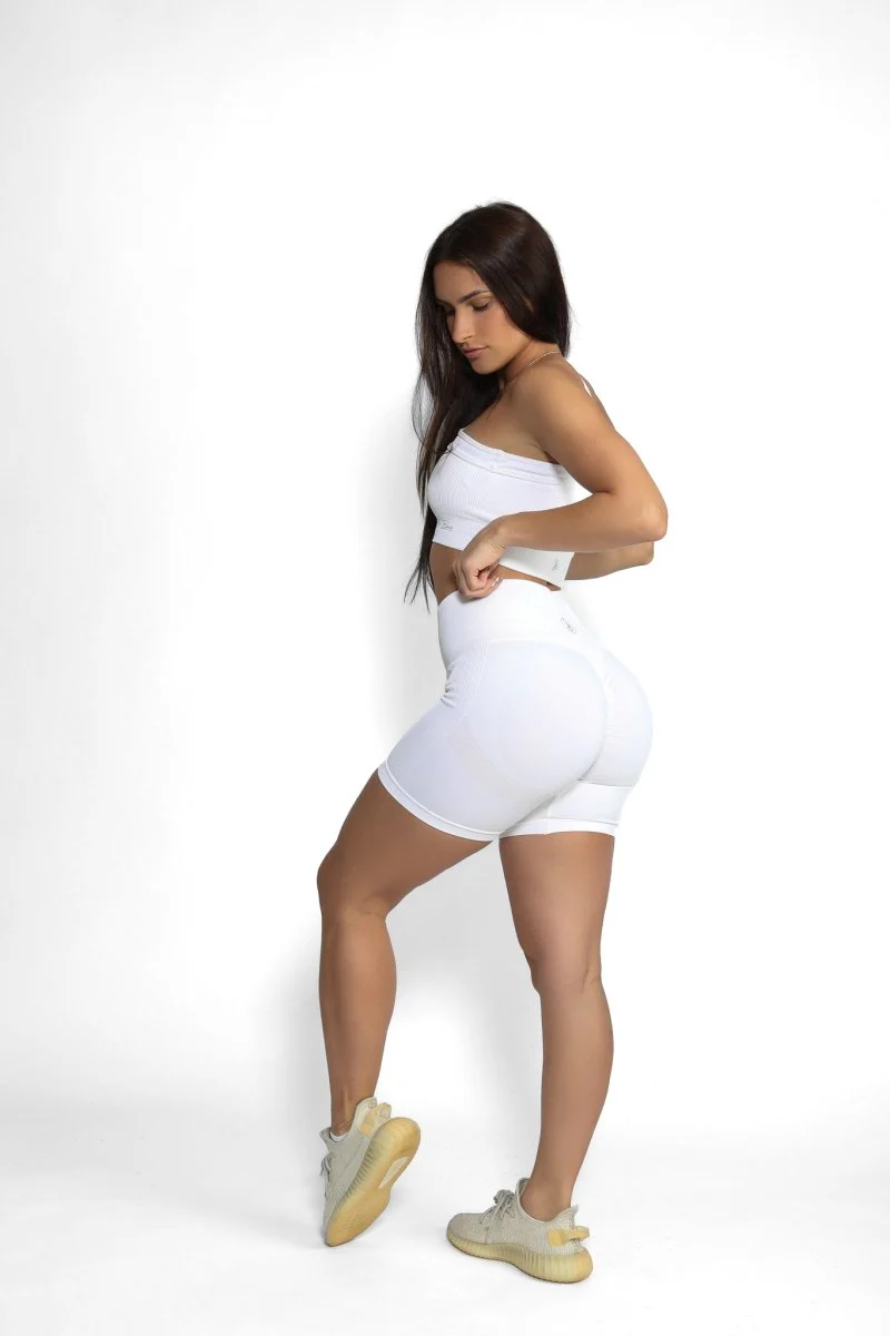 Pure Color Scrunch Shorts - Image 7