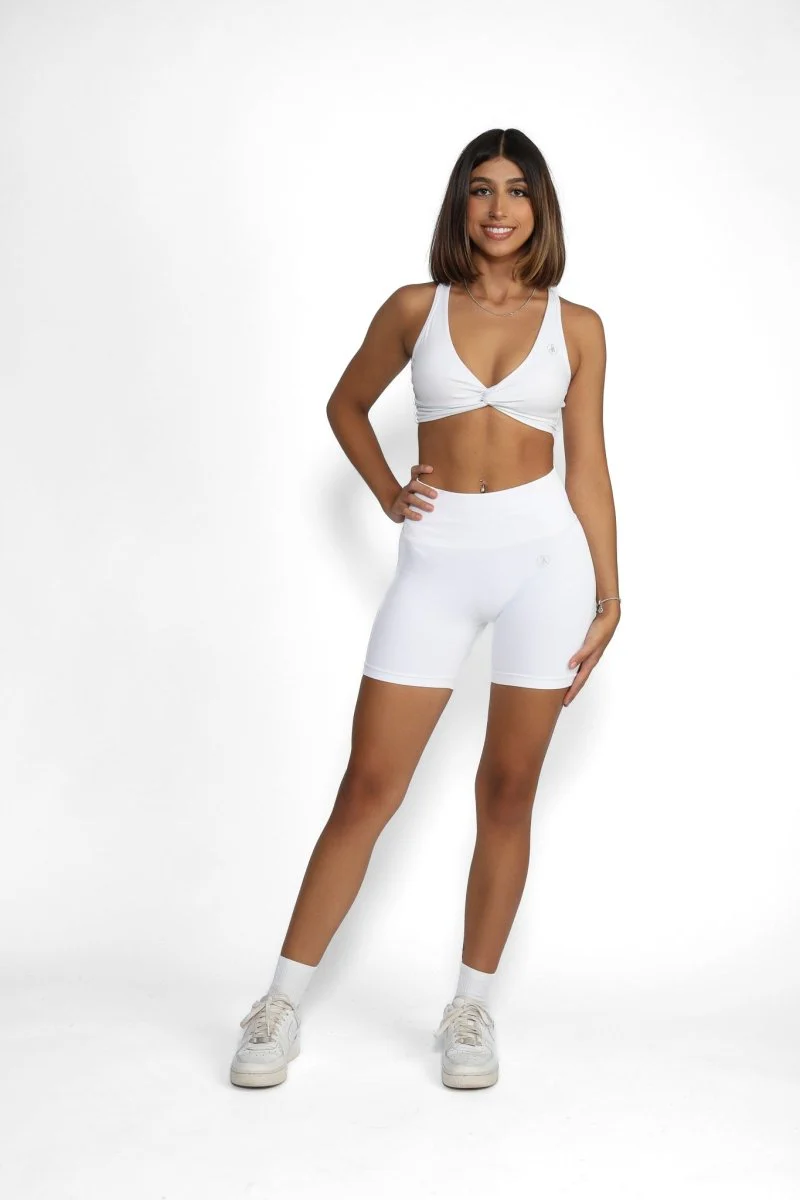 Pure Color Scrunch Shorts - Image 8