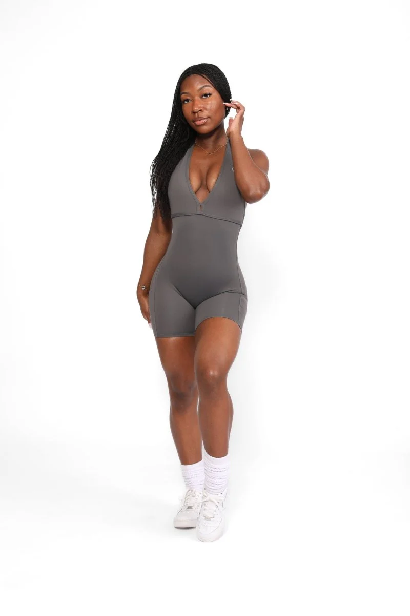 V - Back Romper - Image 22